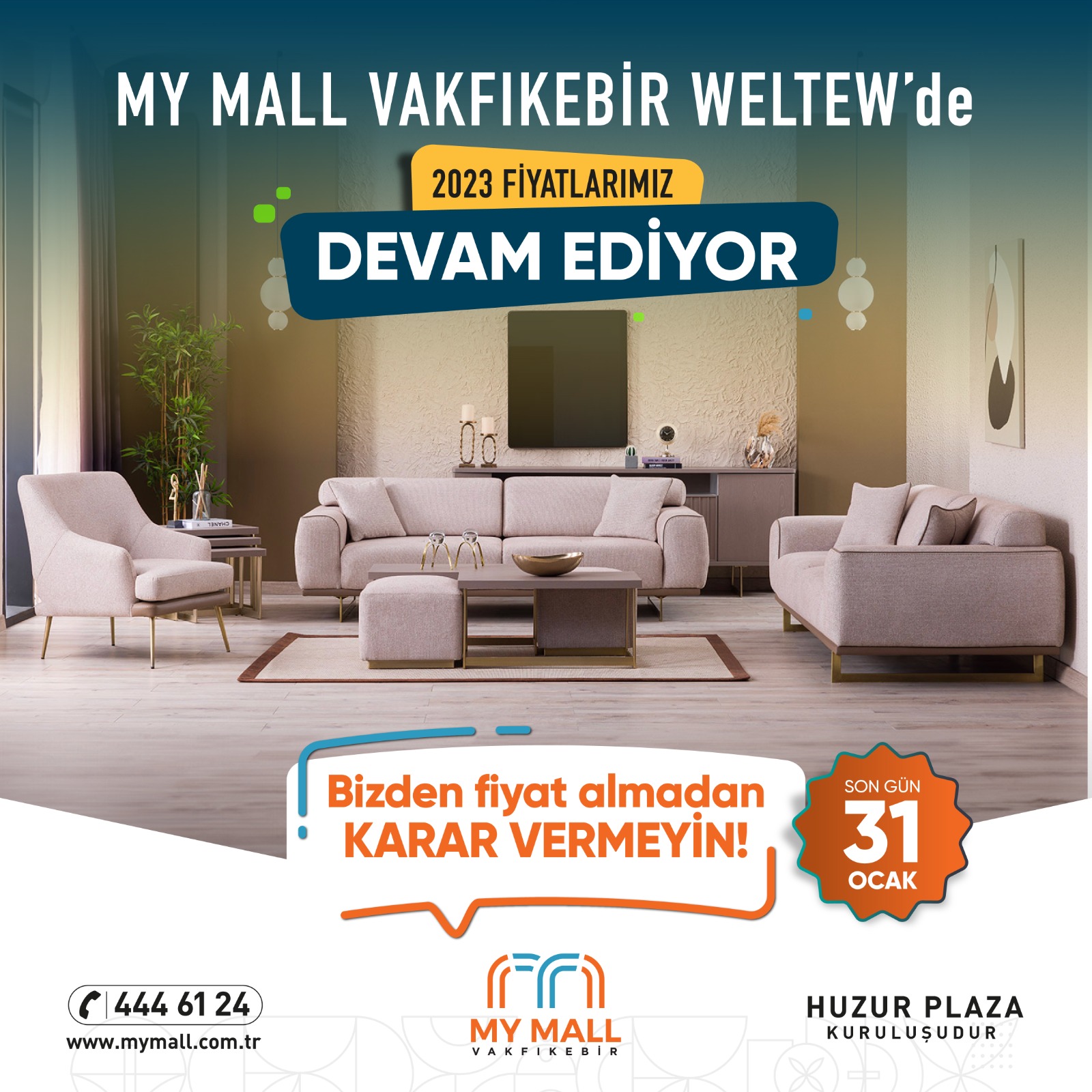 My Mall Vakfıkebir Weltew' de  2023 Fiyatları Devam Ediyor 