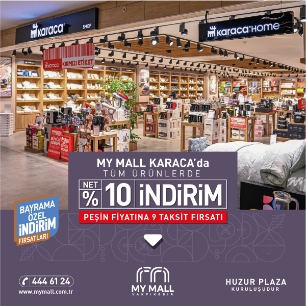 Bu bayram MY MALL VAKFIKEBİR'de bayram havası esiyor.