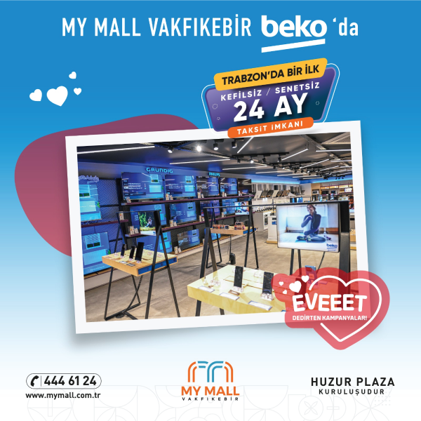 MY MALL Vakfıkebir BEKO mağazamızda