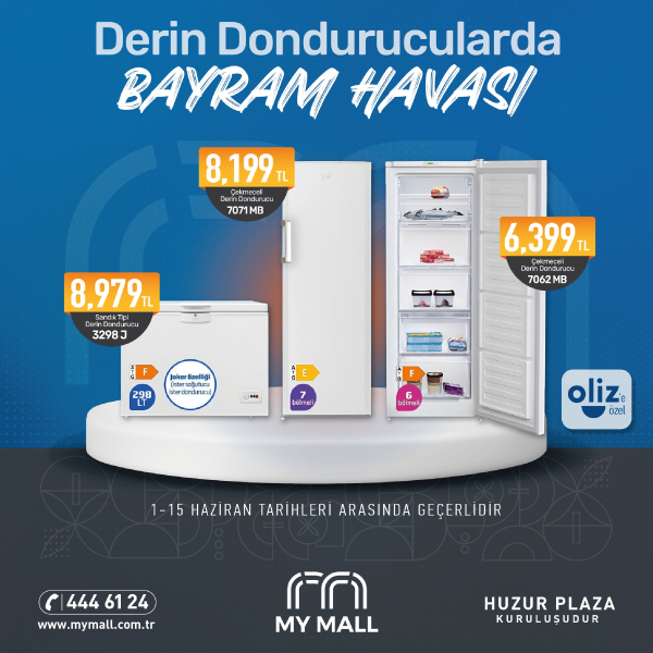 Derin Dondurucularda Bayram Havası