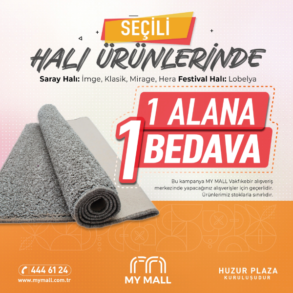 Seçili Halı Ürünlerinde 